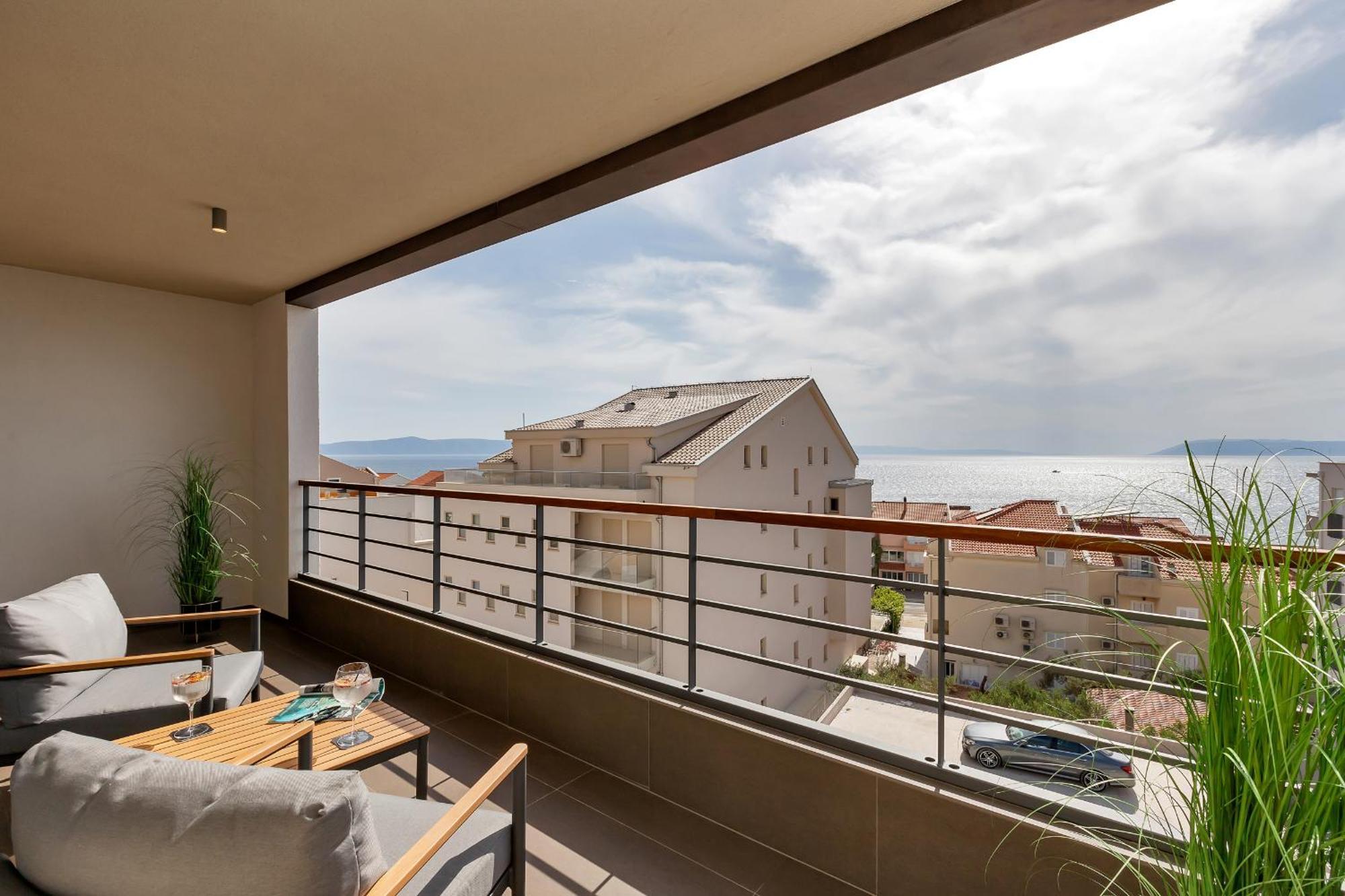 3-4 Luxury Apartments L&L Tucepi - 100M From The Beach - Makarska Exklusiv Zewnętrze zdjęcie